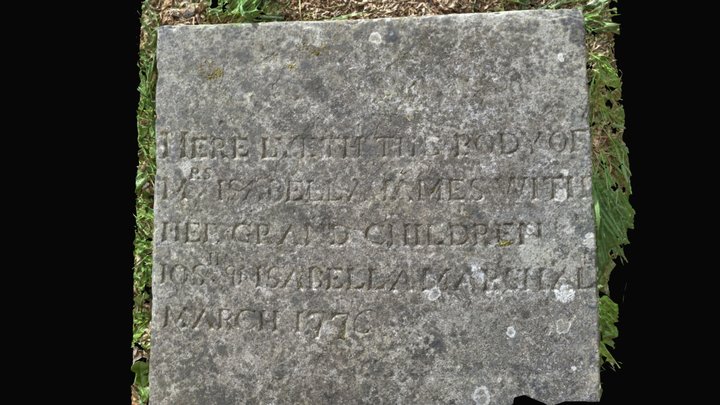 Isabella James nee Russell Grave-Stone Birr