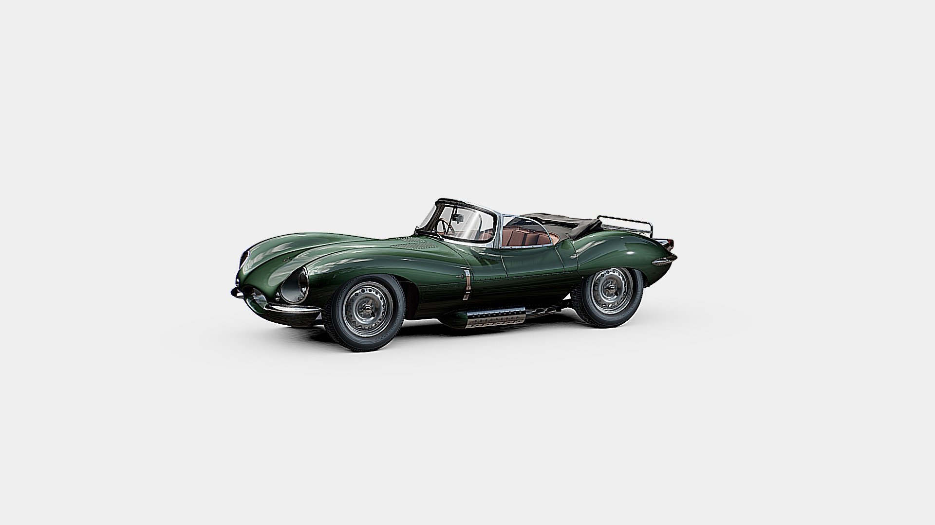 Jaguar XKSS | www.vecarz.com — Sketchfab embed 3D viewer
