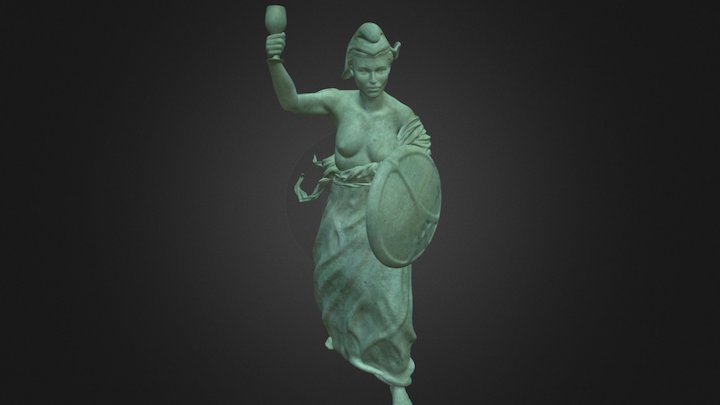 Statue of Peace for Paris 3D Model