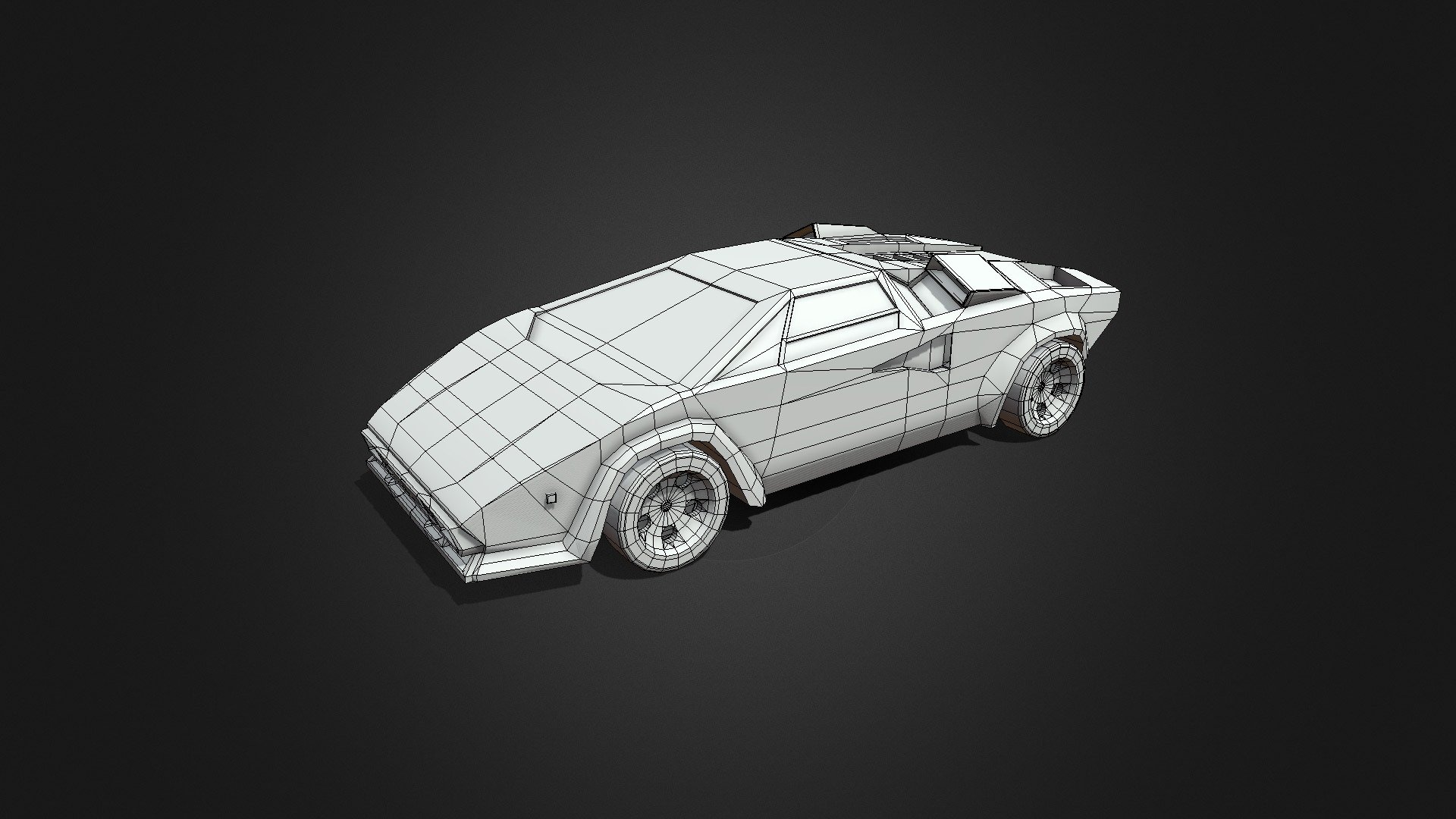 Lamborghini Low Poly No UV - Download Free 3D model by Sake de Jong ...