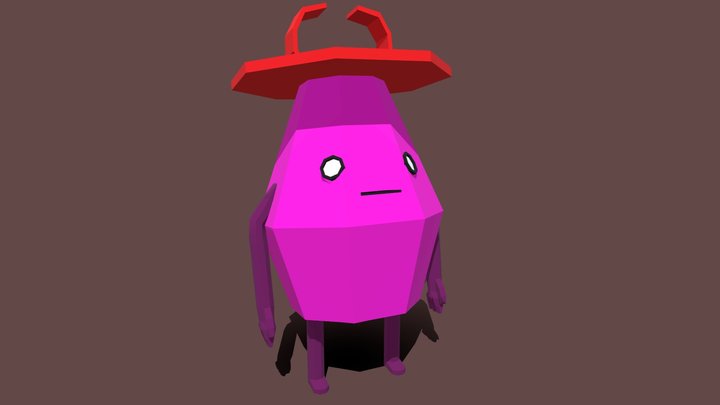 Ring Pop Man 3D Model