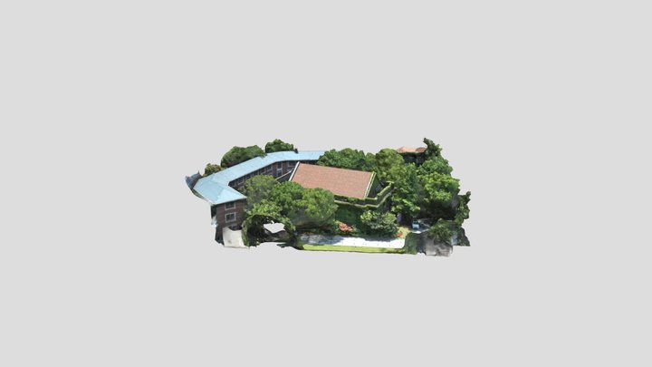 西摩会堂OBJ模型精简 3D Model