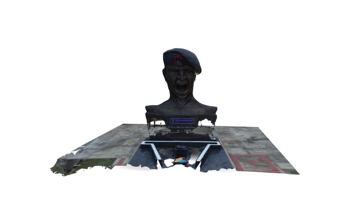 Monumento Furte Tolemaida - Acre Colombia 3D Model