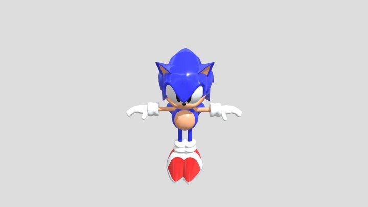 Oblivion Sonic Remodel Recreation (NOT RIGGED!)