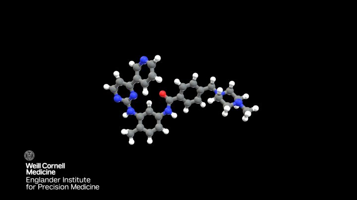 Small Molecule | Imatinib | PubChem CID 5291 3D Model