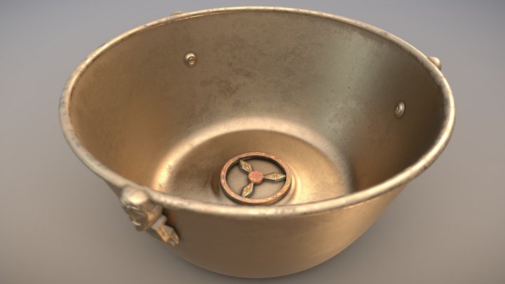 Bronze vessel 3D Model