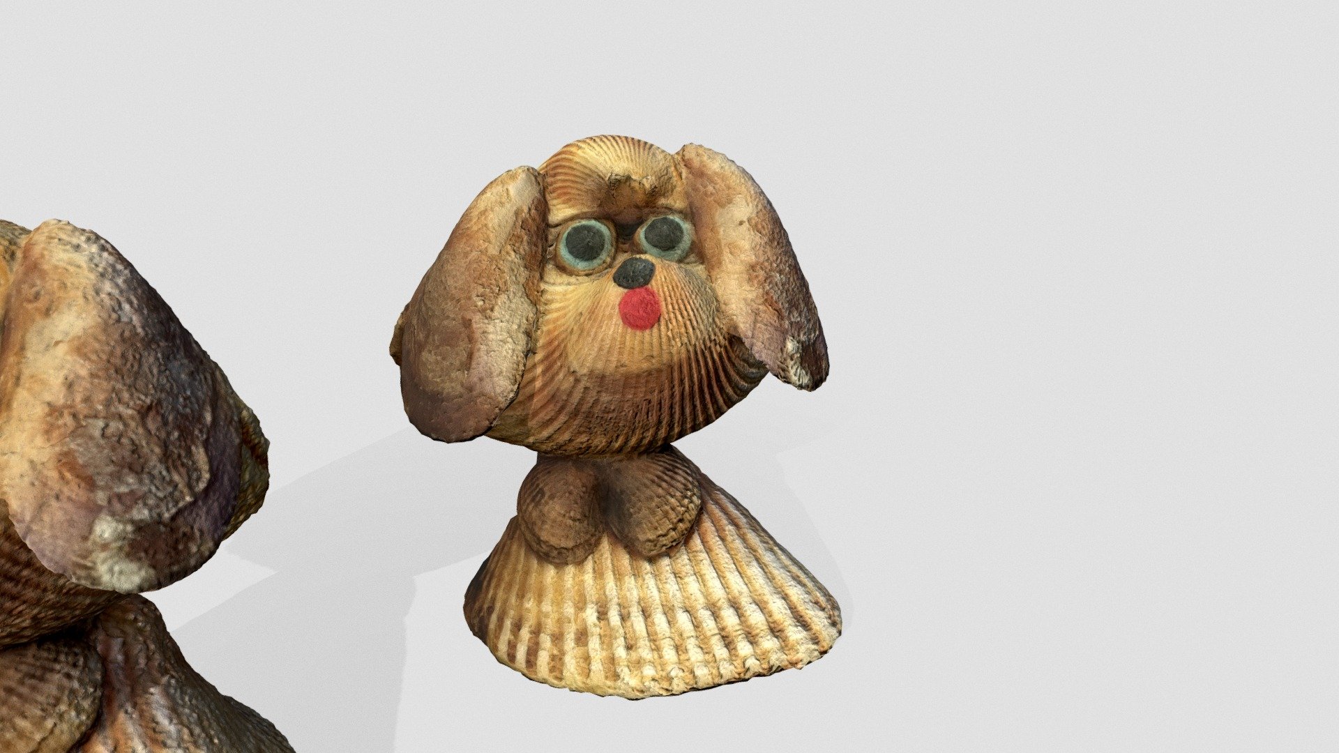 Dog Seashell (3d scan) - 3D model by Mentalist (@Mentailst) [107ae39 ...