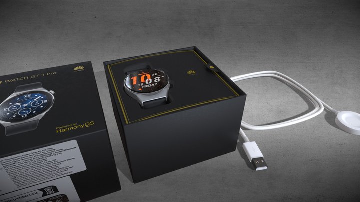 HUAWEI WATCH GT 3 Pro 3D Model