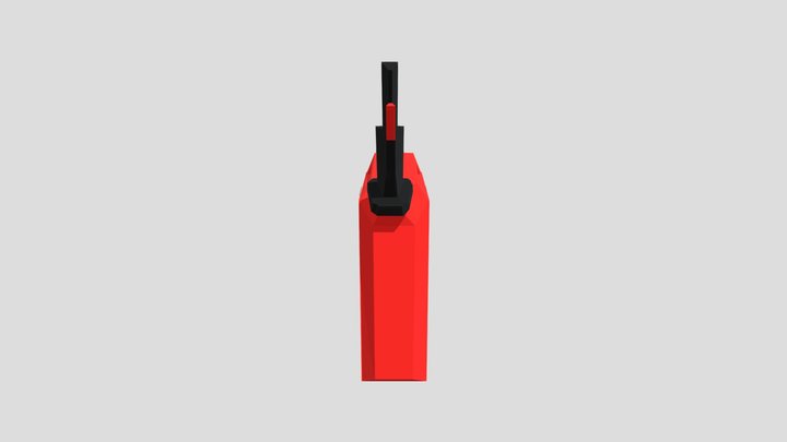 Gas Can 3D Model