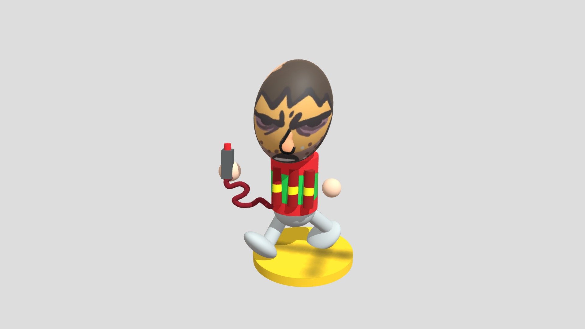 Mii Bomb Trophy - 3D model by Maxtubegaming [107c0bb] - Sketchfab
