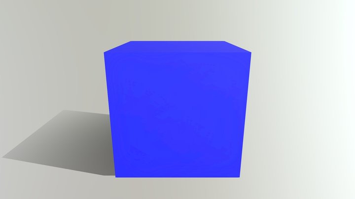 Cubo Do PS2 3D Model