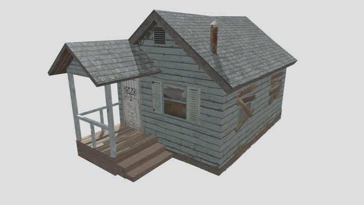House for panorama 3D Model