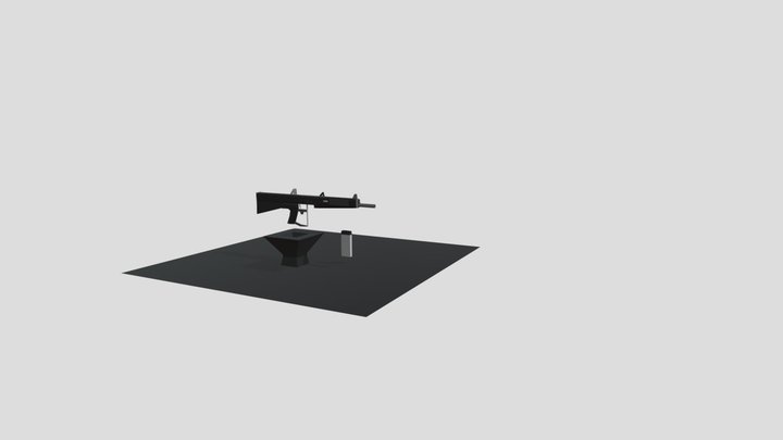 AA 12 Fullfire 3D Model