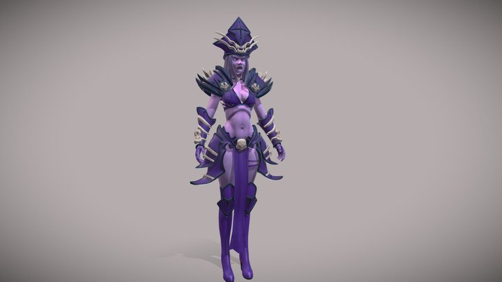 Female Reaper 3D Model