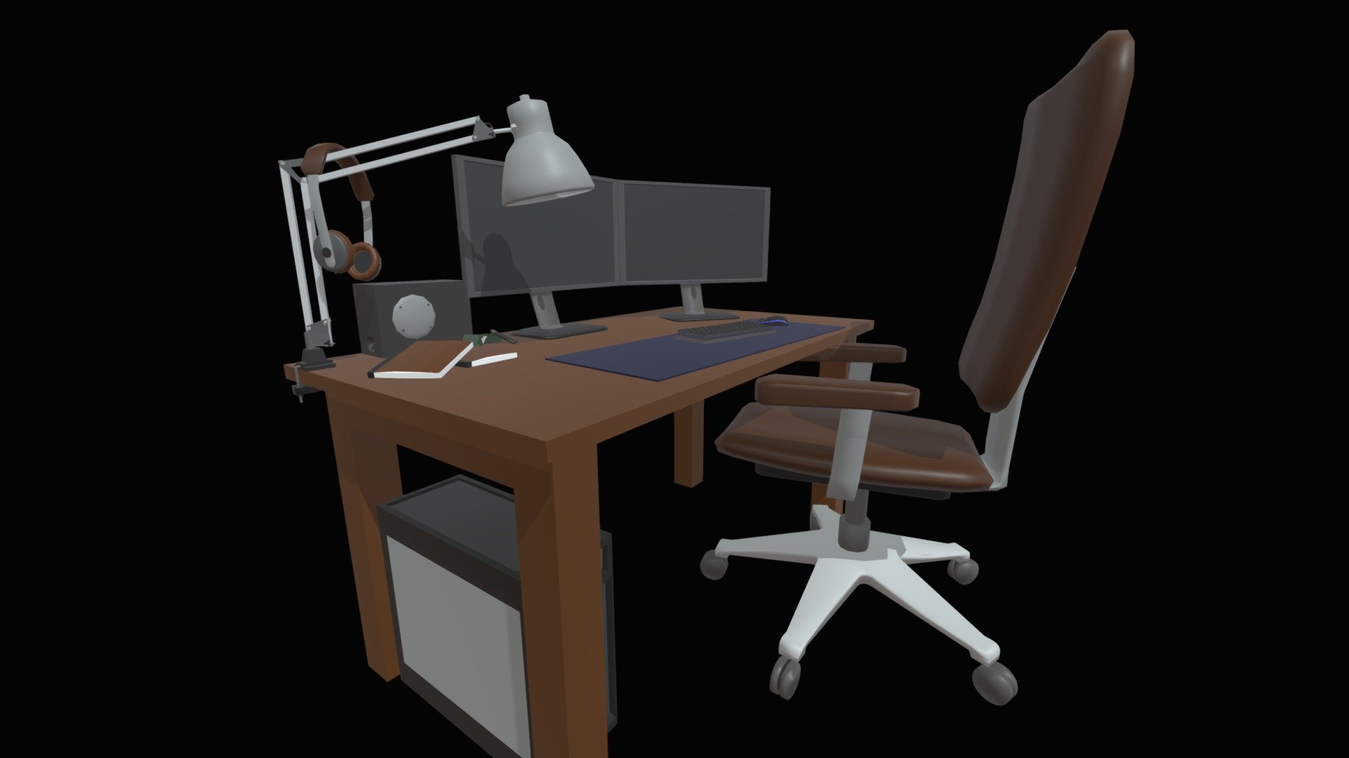 Office Download Free 3D model by Adrian.Katrycz [107e9fa] Sketchfab