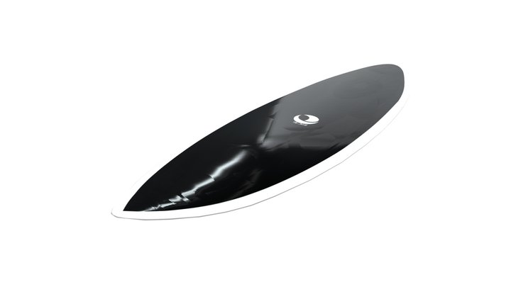 Surfboard (real-time) 3D Model