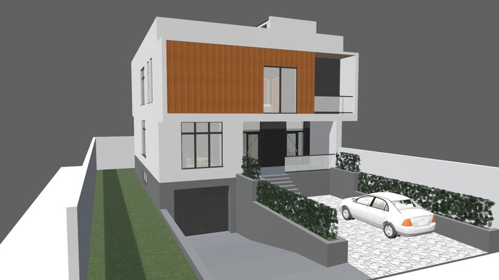 House Plan, Gori Georgia 3D Model