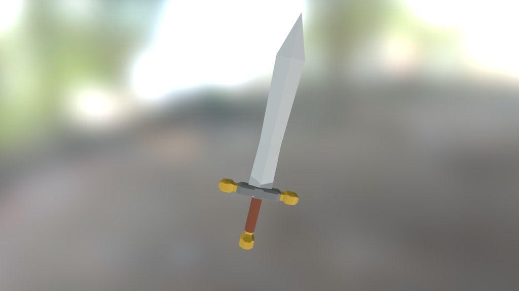 Low Poly Sword