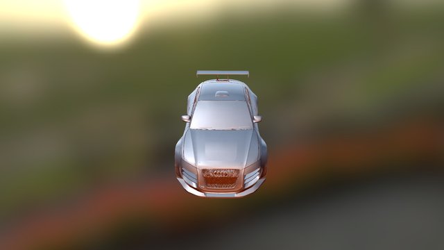 Audi+RS5+GT2 3D Model