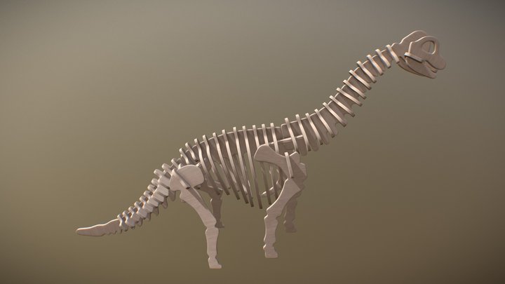 Brachiosaurus 3D Model