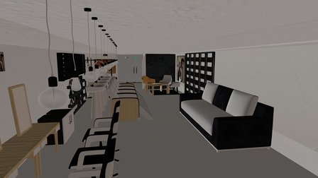 Salon 3D Model