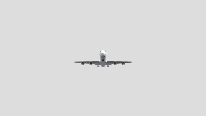 DC-8 3D Model