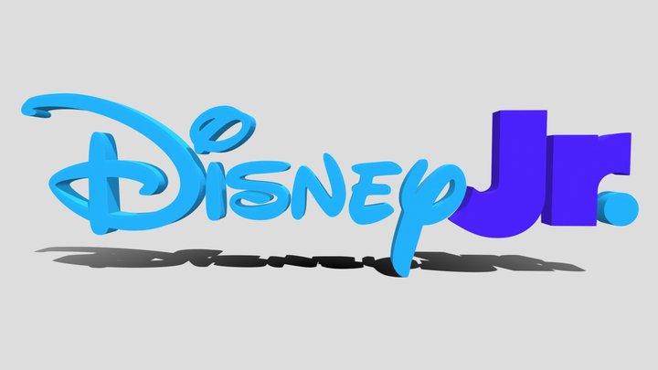 Disney Jr. (blue and purple variant)