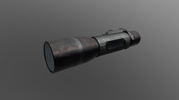 Survival FlashLight 3D Model