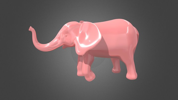 Elephant 3D Model