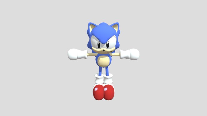 3D Toei Sonic 3D Model