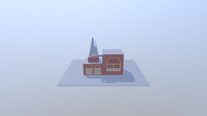 Chocolate Factory 3D Model