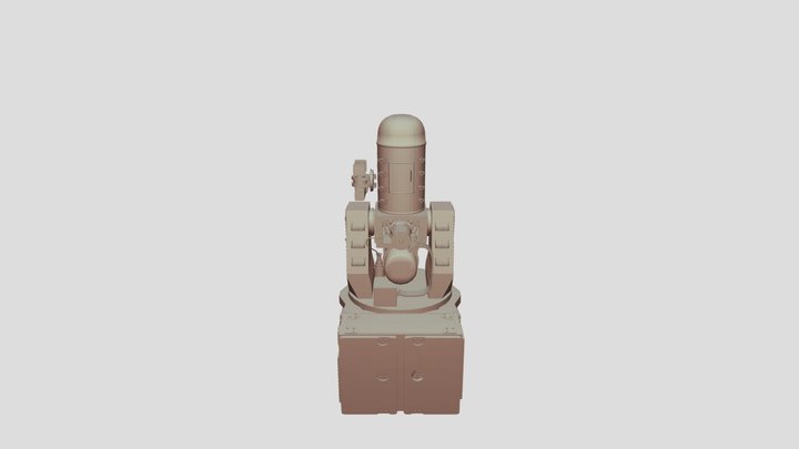 Phalanx CIWS 3D Model