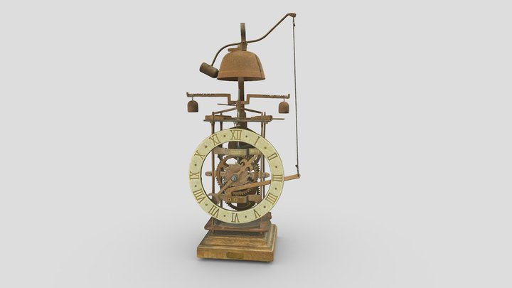Ardavin´s Medieval Clock. Model Completorium 3D Model