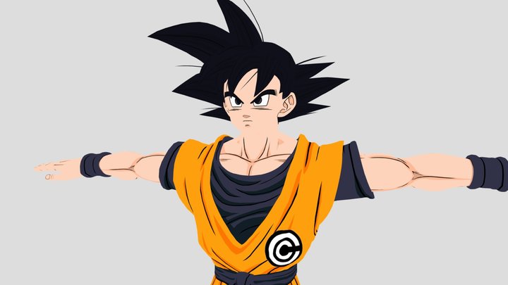 Goku 3D models - Sketchfab