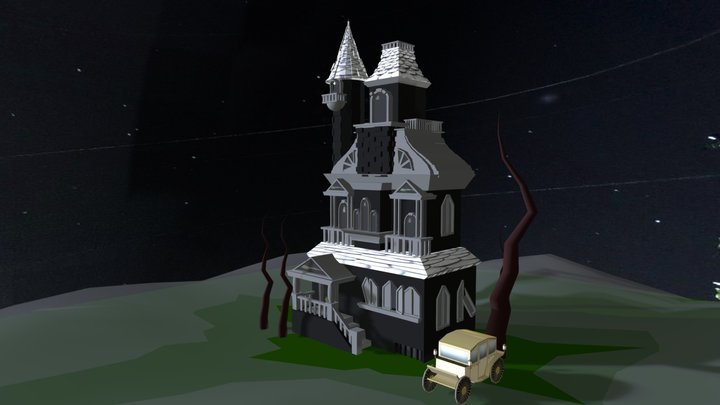 Murder House 3D Model