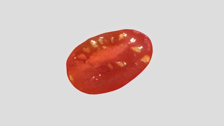 Tomato, Cherry_sliced 3D Model