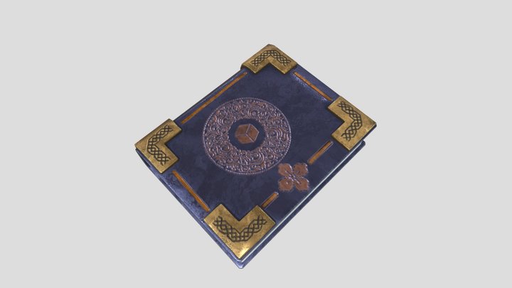 Magic Book 3D Model