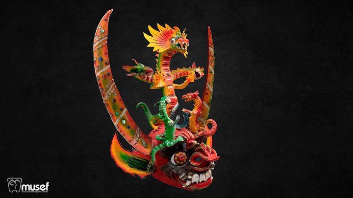 CARETA DE DIABLO 3D Model
