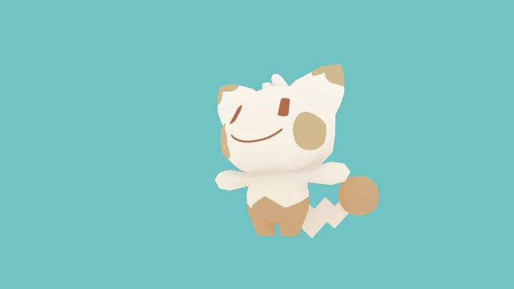 cat 3D Model