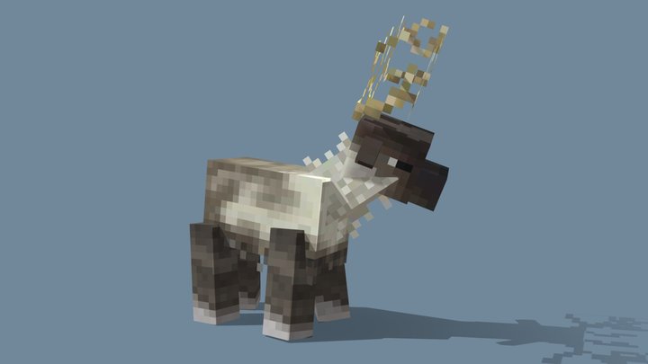 Reindeer caribou 3D Model