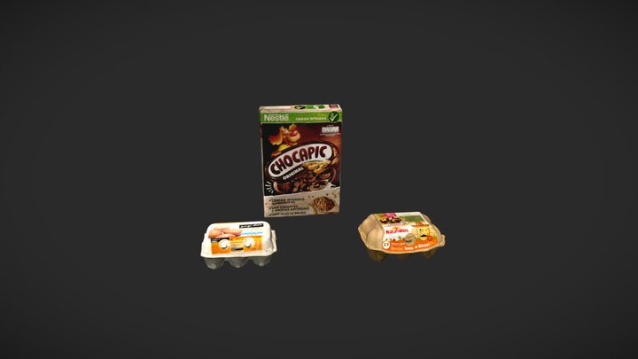 Eggs 3D Model