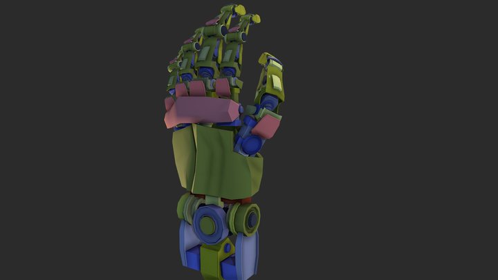 Hand for the robot 3D Model