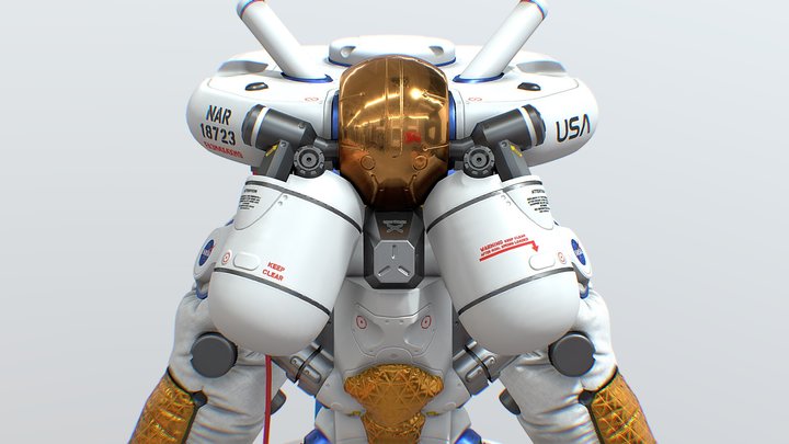 Mantis - NASA Mech 2030 Space Program 3D Model