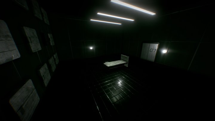 Leichenhalle 3D Model