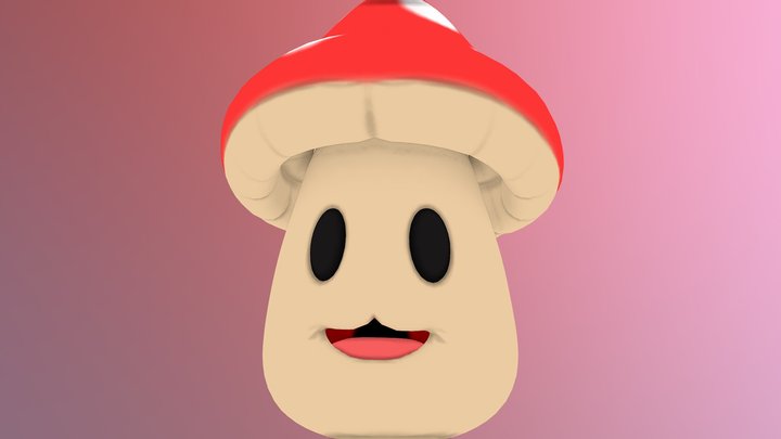 Mushroom Monster – Kostenloses 3D-Modell STL