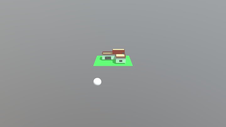L-SHAPED HOUSE 3D Model