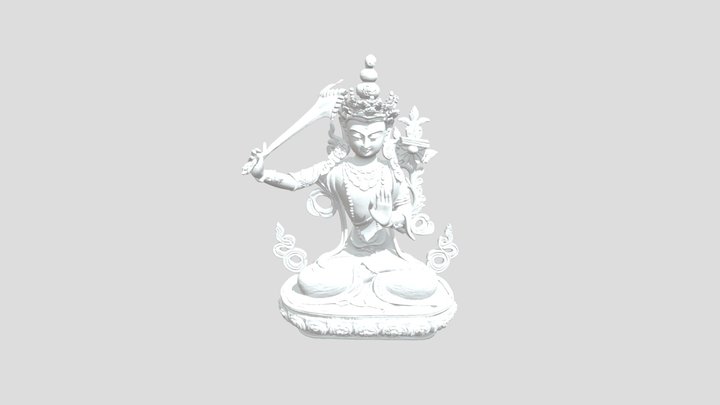 Golden Enlightenment 3D Model