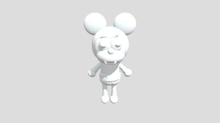 Peanut Mouse Neighbor 3D Model