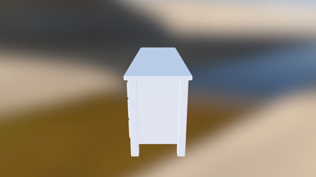 Commode - 3D model by Nvs (@1431100) [10896a7] - Sketchfab