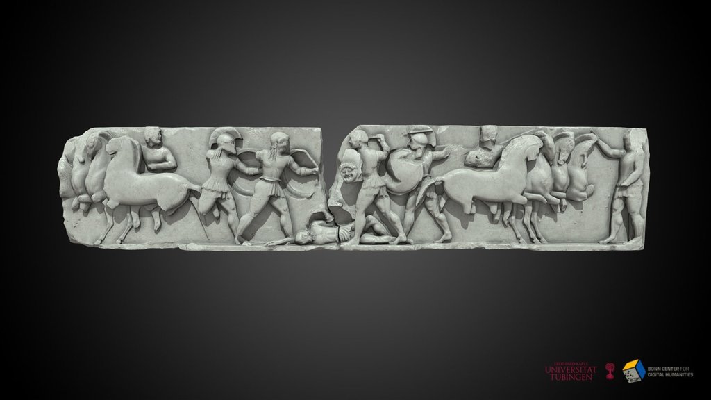 East frieze of the Siphnian Treasury